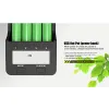 Liitokala-Lii-500 Battery Charger, 18650 for 1.2V 3.7V Lithium NiMH 26650 22650 18490 18500 14500 AA Batteries,Test Capacity