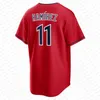 Custom 11 Jose Ramirez Baseball Jersey Steven Kwan Jim Thome Guardians Andres Gimenez Shane Bieber Cleveland David Fry Josh Naylor Brayan Rocchio Austin Hedges