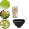 Teaware Sets 3 Pieces Chinese Matcha Whisk Set Ceremony Accessory Ceramic For Gift