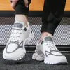 Sapatos casuais masculinos tênis 2024 moda design de luxo leve esportes plataforma grossa confortável ao ar livre sola macia masculino