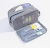 dhl30pcs Stuff Sacks Mulheres Oxford Grande Capacidade Protable Travel W Bags Com Belt Mix Color 08Fq #