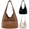 Shoulder Bags Women Vintage Hobo Bag Trendy PU Leather Large Capacity Retro Tote Handbag Soft Underarm Fall Winter