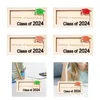 Party Supplies 2024 Graduation Money Gift Holder Cards Box Wood Cash For Congrats Placing Birthday Women Men DIY