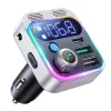 2023 Bluetooth 5.0 FM -zender voor CAR FM/AUX Bluetooth -auto -adapter Car Charger Bass Boost 3 Poorten Lader Bluetooth -adapter