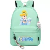 cinderella Princ Kawaii Boys Girls Kids School Book Bags Women Bagpack Teenagers Canvas Laptop Travel Backpack v77M#