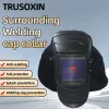 Zonne -auto verduistering elektrische ware kleur wlding masker/lasser dop/laslens/ogen masker voor en plasma snijgereedschap