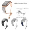 Diamond Strap For Watch Ultra 2 49mm 41mm 45mm Woman Metal Link Bracelet For iWatch series 9 8 7 6 SE 5 4 3 40mm 44mm Band 240326