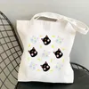 comprador marinheiro miaw na bolsa mo kawaii harajuku women shop bolsa de lona shopper saco de bolsa de menina ombro de ombro 67co#