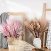 Decorative Flowers Artificial Reed Flower Boho Wedding Decor Faux Natural Pampas Grass Bouquets For Rustic Farmhouse Table