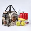 Hasbulla gotowanie mistrz torby na lunch mężczyźni Kobiety chłodnica termiczna izolowana pudełko na lunch dla dzieci w szkole piknikowe torby z jedzeniem 01fm#
