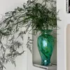Vasen, chinesischer Stil, Glasvase, High-End-Esstisch, Flur, Blumenarrangement, Dekoration, Hydrokulturtopf