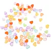 Vases 100 Pcs Candycanes Flatback Charms Resin Heart Vase Hearts Beads DIY Table Scatters Child Lovely