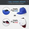 Hooks Set Of 24pcs Convenient Hat Display Rack Shelf Baseball Cap Holder Hanger For Wall Door Closets Home Decors
