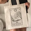 Читатель Таро Вдохновленная сумка для сумки Tote Tote Sater Reader Beadling Beks Lover Lover Shop Sage U0fy#