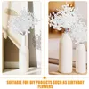 Decorative Flowers 25 Pcs Acrylic Beaded Bouquet Of Artificial Bridal Decor Crystal Bluebonnet Beads Stems DIY Pick Graceless