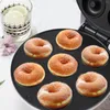 Baking Moulds Donut Maker Deep Cooking Plates Snack Waffle Machine For Home Commercial Use