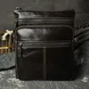 Real Leather Male Fi Menger Bag Cowhide Casual Design Crossbody One Shoulder Bag School Book Bag 305 44SK#