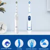 Têtes oral b brosse à dents sonores électrique adulte prophéance provision dentaire propre brosse douce recharge rotation batterie rotation brosse à dents db4010 / 4510