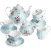 Theekopje Schotel Set Koffiegerei Theewaar Chinese Thee voor Volwassenen Geschenkdoos Theepot 38oz Gereedschap Keuken Eetkamer Bar Huis Tuin 240328