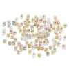 20 -stks Siliconen Rubberen Ear Back Stoppers Koperring Hamburger Oordopjes voor sieraden Making Diy Earring Accessoires