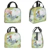 Sarah Kay Swing Girl Carto Lunch Bag Portable Isolé Toile Refroidisseur Mignon Country Life Thermique Pique-Nique Voyage Lunch Box J1Gg #