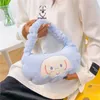 Kawaii Plush Cinnamoroll Melody Kuromi Women Tote Handbags Shoulder Bags Fashion Female Messenger Bags Purses Christmas Gifts For Girls 239
