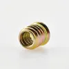 Furniture Insert Nuts Threaded Hex Head Inside Outside Thread Wood Nut Inserts Woodworking M4 M5 M6 M8 M10 Bed Chair Table Nuts