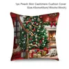 枕ソファの装飾45 45cm家庭用クリスマス装飾枕カバークリスマスデコレーションカバーカバー
