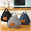 triangolare Insulati Lunch Bag Mini foglio di alluminio Studente Rice Ball Bag Lunch Box portatile Borse da pranzo all'aperto Lancheira Termica c5nv #