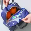 Cartão portátil Tote Térmica lancheira Bolsa de alumínio Aluno Aluno Bento Sacos Insulati Bolsa Luncheira Mais Cooler para Crianças D5WQ#