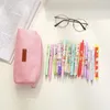 Cosmetic Bags Small Pencil Case Cute Women Storage Makeup Organizer Aesthetic Pen Coin Pouch Purse Office Stationery Bag For