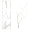 Fleurs décoratives FAUX ACCESSOIRES DE FAUX FALtes Branches séchées Dispose des arbres en plastique Boungers Artificiel Wedding Bouquet