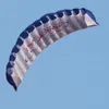 Dual Line Kites Flying Rainbow Sports Beach Kite Outdoor Kitesurf Sports Beach Outdoor Spaß Doppellinie Stunt Parafoil Fallschirm