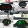 Table Clocks 3 In 1 Car Electronic Watch Digital Led Lcd Clock Voltmeter