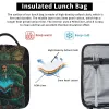 Call of Cthulhu Resuable Lunch Boxes for Women Lovecraft Horror Ficti Fan Thermal Cooler Food Assulated Lunch Bag School T44a＃