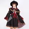 Casual Dresses Spring Couple Original Preppy Style Autumn And Winter Lolita Dress Magic Notice Op Vintage Cute