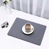 Table Mats Easy Storage Placemats Double-sided Waterproof Placemat Set Anti-scald Heat Insulation Mat For Home To Clean Oil