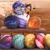 Cushion/Decorative Pillow Cute planetary shaped mat with realistic 3D Earth and Moon design plush toy Jupiter Rest Star Doll Y240401