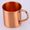 Decorative Plates Sports Products Straight Cup Handle Cocktail Pure Copper Mug