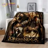 Film L-Lord degli anelli H-Hobbt morbido peluche morbido, coperta di lancio in flanella per soggiorno da letto da letto da letto per il letto