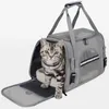개 캐리어 애완 동물 휴대용 고양이 및 나가는 가방 통기성 차 운반