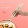 Chopsticks Kök Icke-halket Återanvändbart högtemperaturmotstånd Inte lätt bryt hårdhet Tabellery Sushi