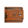 one Hundred Dollars Print Men's Short Wallet US 100 Bucks Pattern Funny Small Mey Bag ID Bank Card Holder Male Purse Bill Clip F8eb#