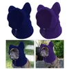 Hundkläder Pet Winter Hat Earmuffs Dräkt huvudbonader för leveranser små djur katt
