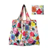 nyl Foldable Recycle Shop BagEco Friendly Ladies Reusable Shop Tote Bag Floral Fruit Vegetable Grocery Pocket 00pn#