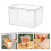 Placas para el hogar de recién llegada -Grade -Grade de plástico transparente Toast Bread Banky Bakery Bakery Cajas Pastel