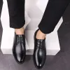 BOTAS 2022 Sapatos de couro de couro recém -masculino Tamanho 3743 6cm Aumentando sapatos de escritório de couro Britis Man Sapatos de couro de altura
