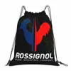 rossignol Ski Logo R Pure Mountain Company Trekkoordtassen Sporttas Reizen Strandtas Gym Draagtas Outdoor Hardlopen 88p7 #