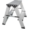 Scaletta pieghevole con poggiapiedi in alluminio addensato Sgabello Stars Chair Homekitchen (dimensione: # 1)