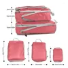 Storage Bags Luggage Bag Multi-functional Packing Cubes For Travel 3Pcs Set Foldable Suitcase Organizer Lightweight